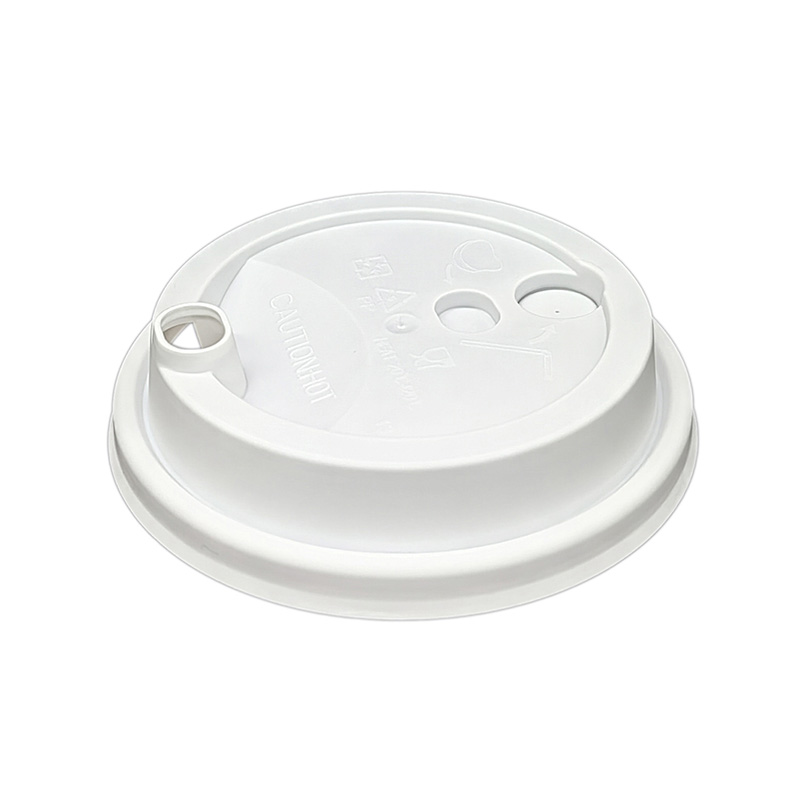 PP plastic flat takip para sa tasa ng tsaa ng gatas